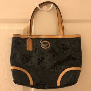 Coach Patent Leather Bag